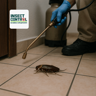 Дезинсекция във вход от Инсект Контрол